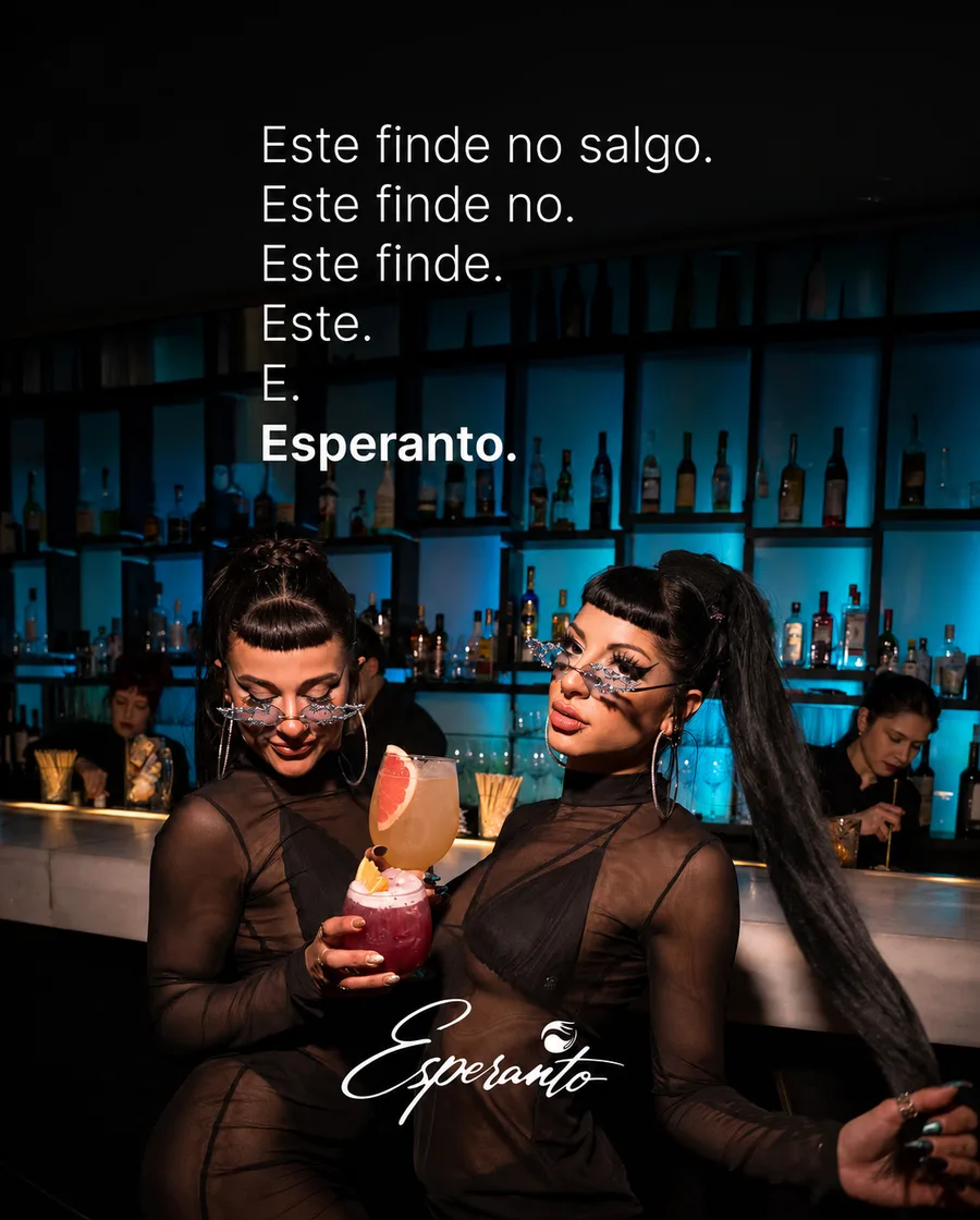 Este finde, Esperanto